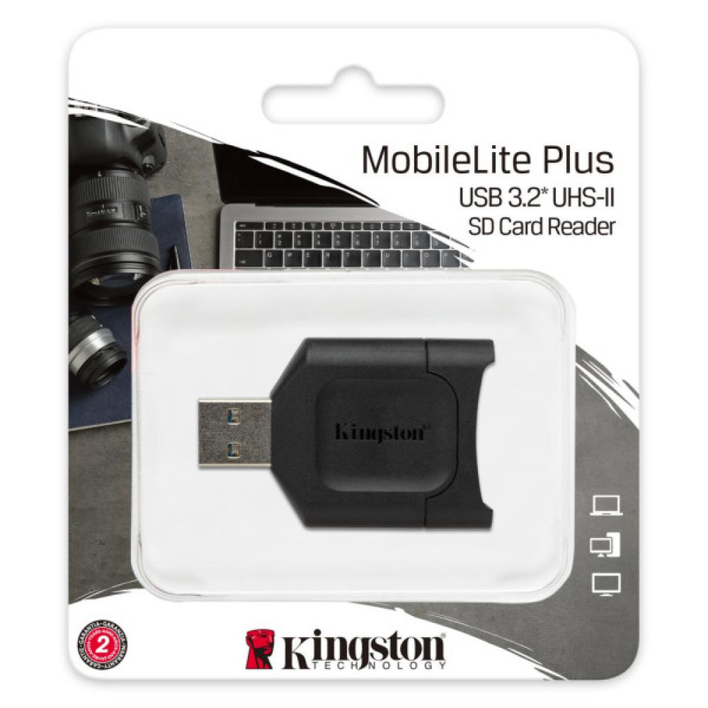 Зчитувач флеш-карт Kingston USB 3.1 SDHC/SDXC UHS-II MobileLite Plus (MLP)