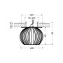 Світильник точковий Candellux 2284170 SK-93 (2284170) Світильник точковий Candellux 2284170 SK-93 (2284170)