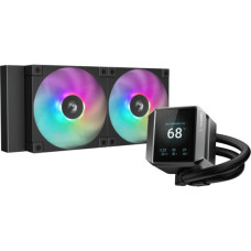 Система рідинного охолодження Deepcool Mystique 240 ARGB Black (R-LX550-BKADSNC-G-1) Система рідинного охолодження Deepcool Mystique 240 ARGB Black (R-LX550-BKADSNC-G-1)