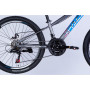 Велосипед Space 24" MARS DD FR рама-11" ST 2026 синьо-сірий (OPS-SP-24-061)