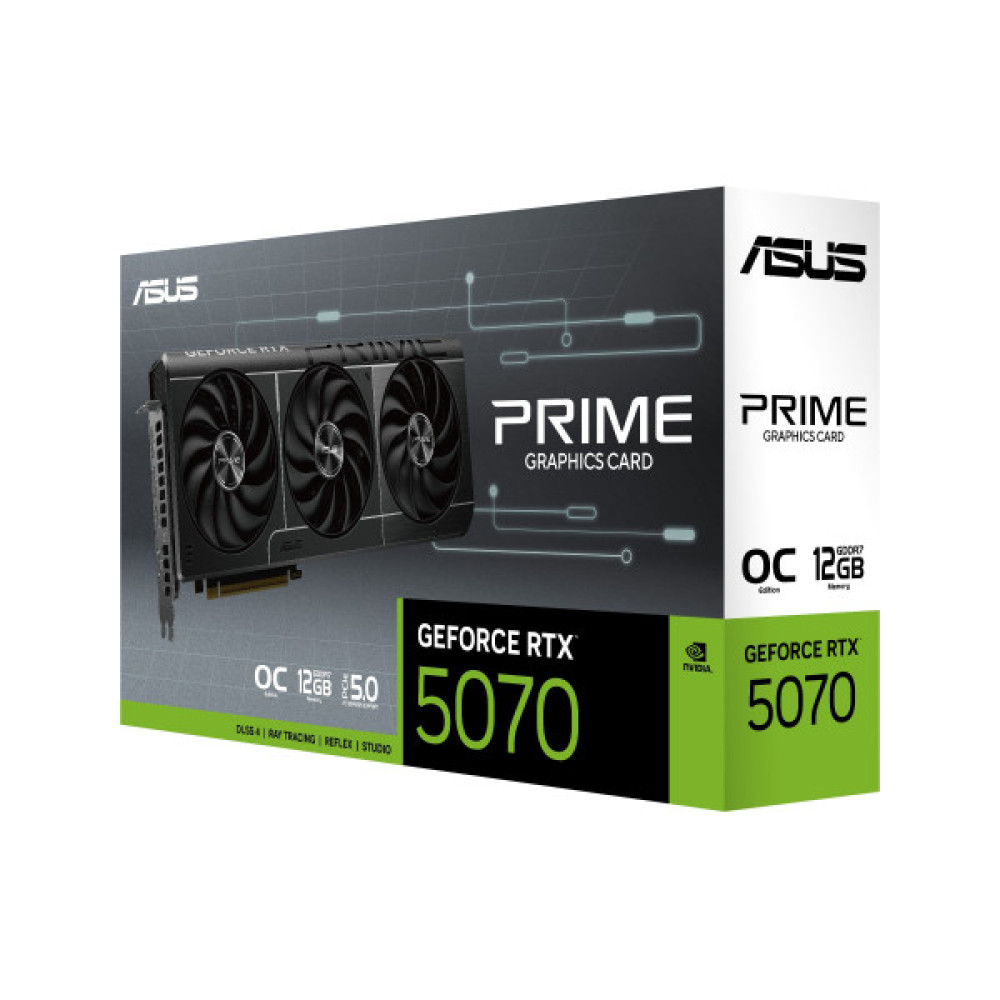 Відеокарта ASUS GeForce RTX 5070 12GB GDDR7 OC PRIME-RTX5070-O12G
