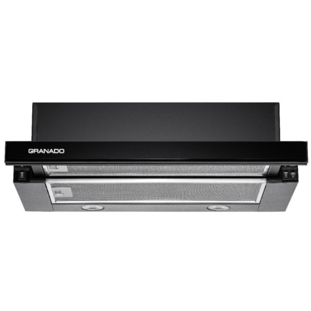 Витяжка кухонна GRANADO Telde 603-700 black glass (GCH16311)