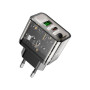 Зарядний пристрій HOCO N34 Dazzling dual-port Black (6931474799166) Зарядний пристрій HOCO N34 Dazzling dual-port Black (6931474799166)