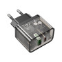 Зарядний пристрій HOCO N34 Dazzling dual-port Black (6931474799166) Зарядний пристрій HOCO N34 Dazzling dual-port Black (6931474799166)