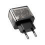 Зарядний пристрій HOCO N34 Dazzling dual-port Black (6931474799166) Зарядний пристрій HOCO N34 Dazzling dual-port Black (6931474799166)