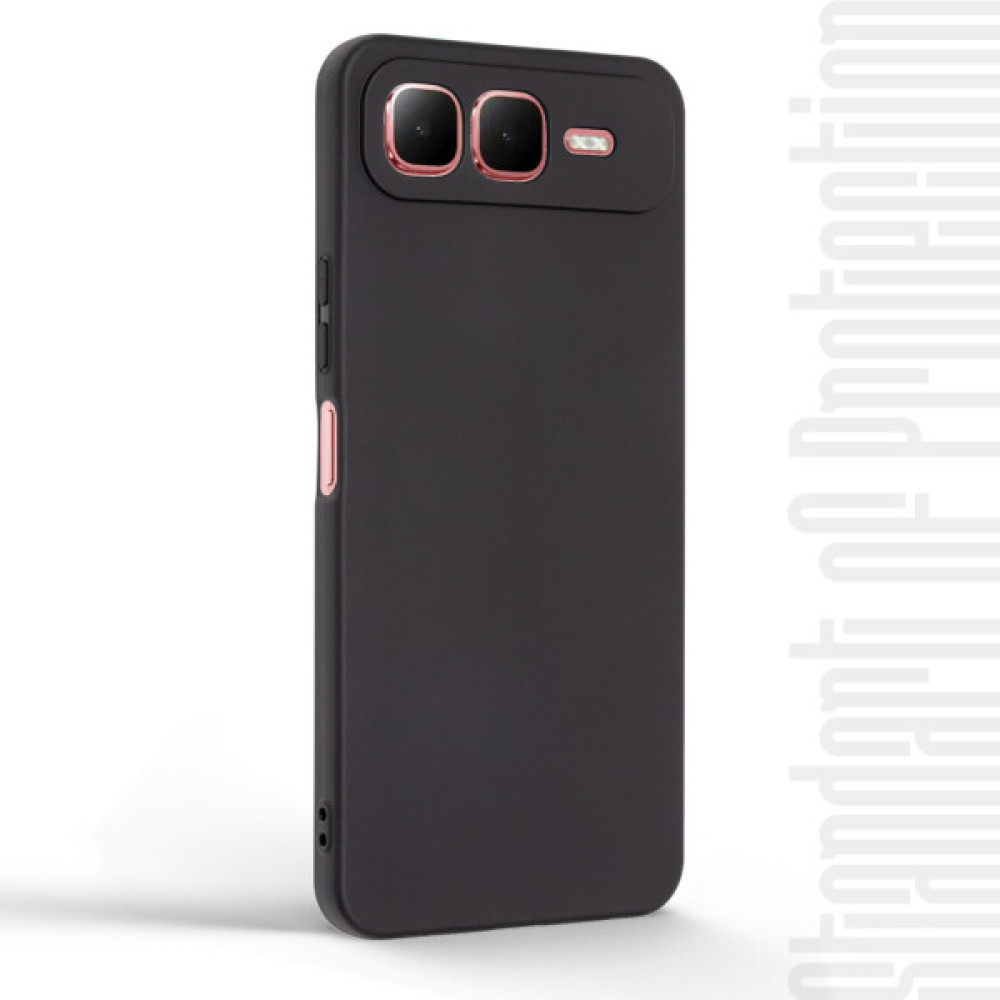 Чохол до мобільного телефона Armorstandart Matte Slim Fit Infinix Smart 10 Plus 4G Black (ARM87993) Чохол до мобільного телефона Armorstandart Matte Slim Fit Infinix Smart 10 Plus 4G Black (ARM87993)