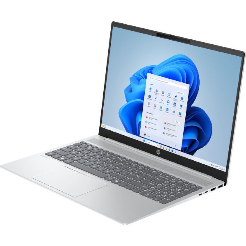 Ноутбук HP OmniBook 5 16-af1007ua 16" WUXGA IPS AG, Intel U5-225U, 16GB, F512GB, UMA, DOS, сріблястий