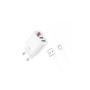 Зарядний пристрій XO L95 (2USB/2.4A) + USB - Type-C White (XO-L95-T) Зарядний пристрій XO L95 (2USB/2.4A) + USB - Type-C White (XO-L95-T)