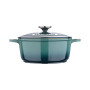 Каструля Bergner Excalibur з кришкою Зелена 2.2 л (BG-36100-GR) Каструля Bergner Excalibur з кришкою Зелена 2.2 л (BG-36100-GR)