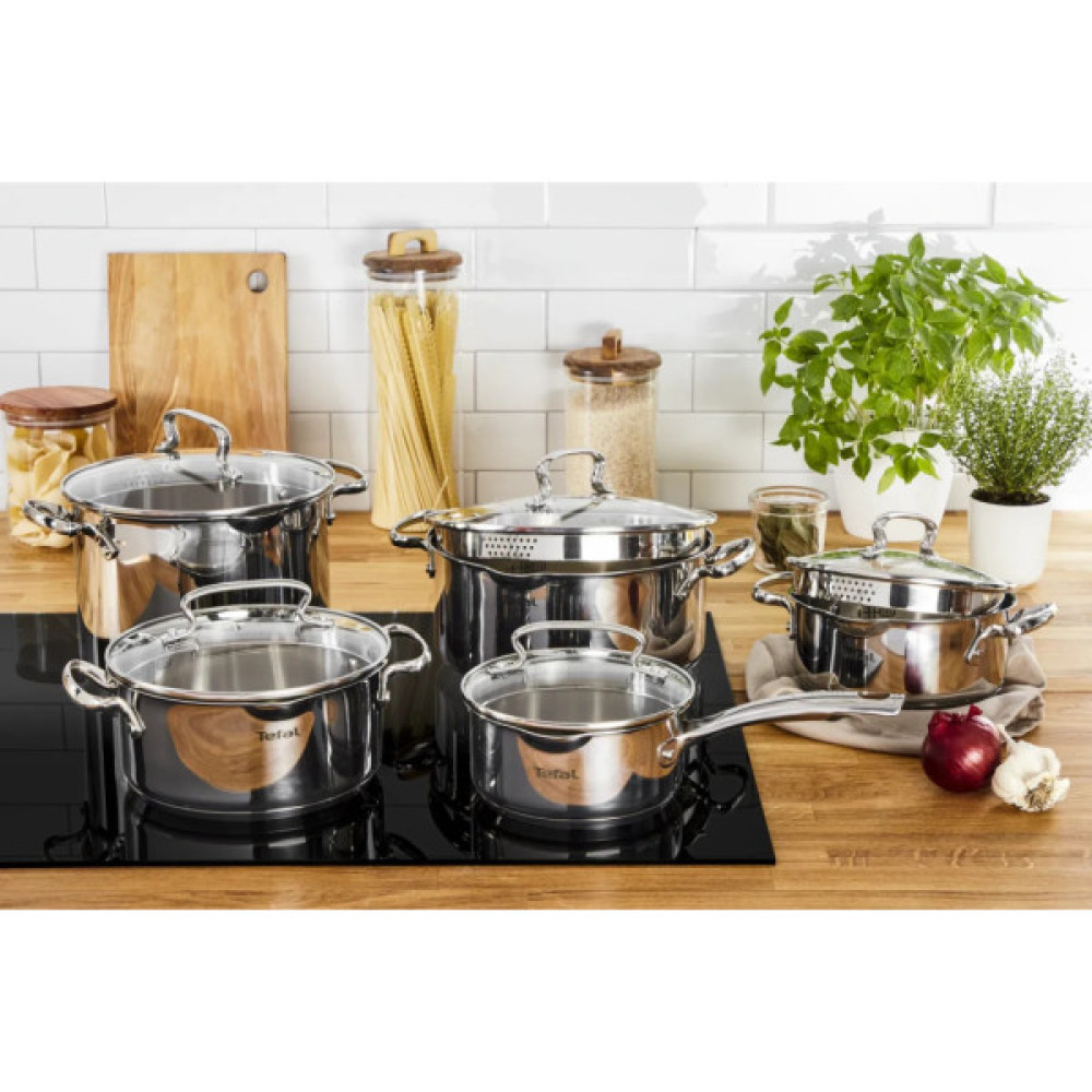 Набір посуду Tefal Duetto Plus, 10 предметів (G719SA55)