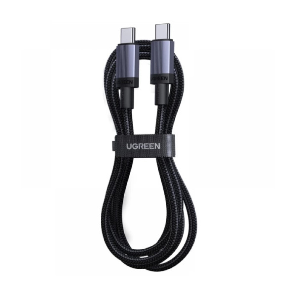 Дата кабель USB-C to USB-C 2.0m 100W 480Mbps black Ugreen (65833)
