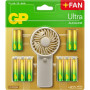 Батарейка Gp AA * 12 + AAA * 12 Ultra Alcaline + fan (4891199233982) Батарейка Gp AA * 12 + AAA * 12 Ultra Alcaline + fan (4891199233982)