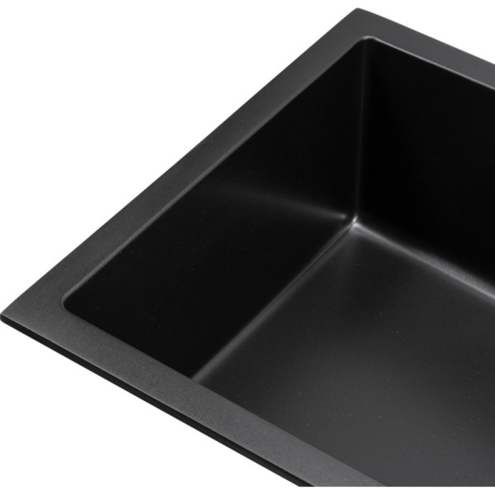 Мийка кухонна GRANADO Under top XL black shine (gr3701)