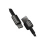 Дата кабель USB 2.0 AM to USB-C 1.0m 100W black Baseus (CAWJ000001) Дата кабель USB 2.0 AM to USB-C 1.0m 100W black Baseus (CAWJ000001)