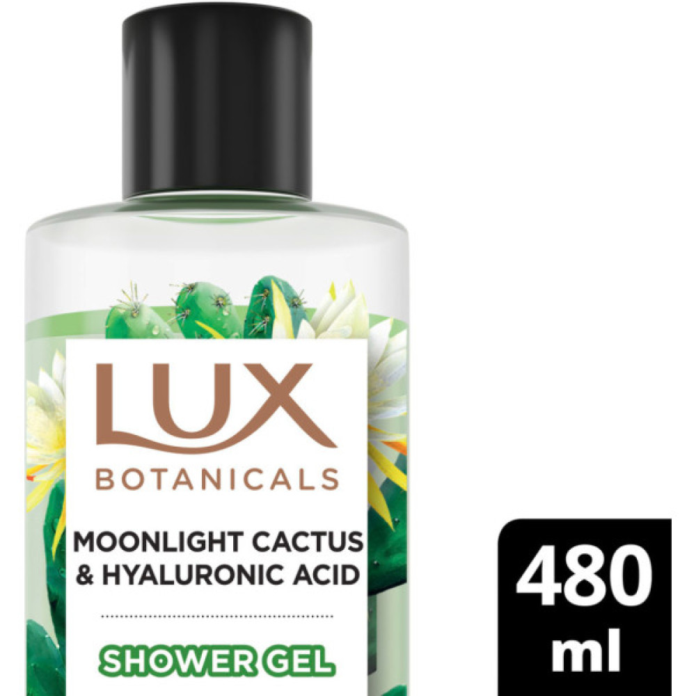Гель для душу Lux Botanicals Кактус та гіалуронова кислота 480 мл (8720181499845)