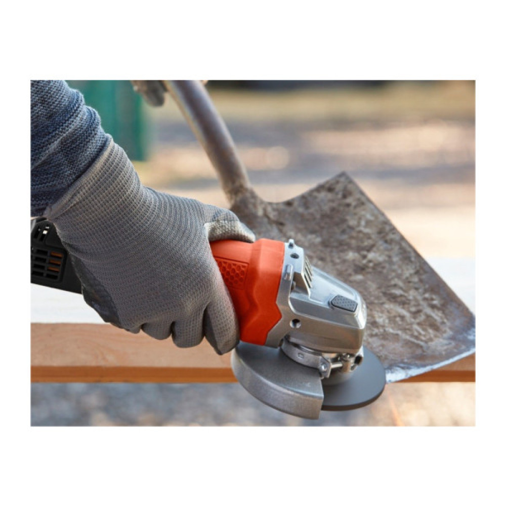 Шліфувальна машина Black&Decker 800 Вт, 12000 об/хв, d=125 мм (BEG120)