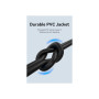 Дата кабель USB 2.0 AM to USB-C 1.5m 3A 18W PVC black Vention (CTHBG)