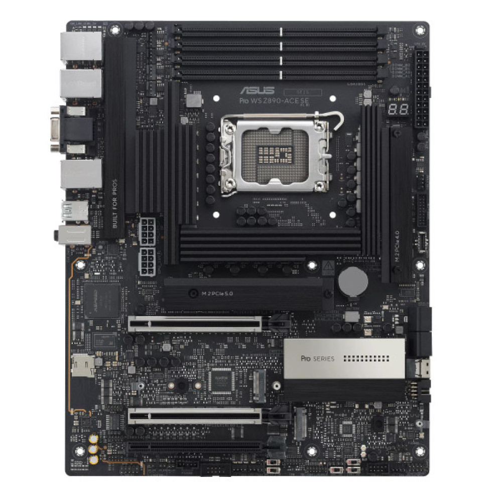 Материнcька плата ASUS PRO WS Z890-ACE SE s1851 Z890 4xDDR5 M.2 HDMI USB Type-C D-Sub Wi-Fi BT ATX