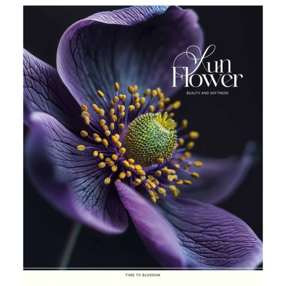 Зошит Школярик Sun Flower 48 аркушів клітинка (048-3456K)