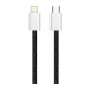Дата кабель USB-C to Lightning 1.0m 27W black ColorWay (CW-CBPDCL061-BK)