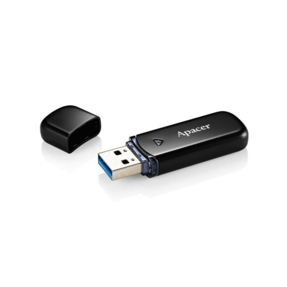 USB флеш накопичувач Apacer 256GB AH355 Black USB 3.2 (AP256GAH355B-1)