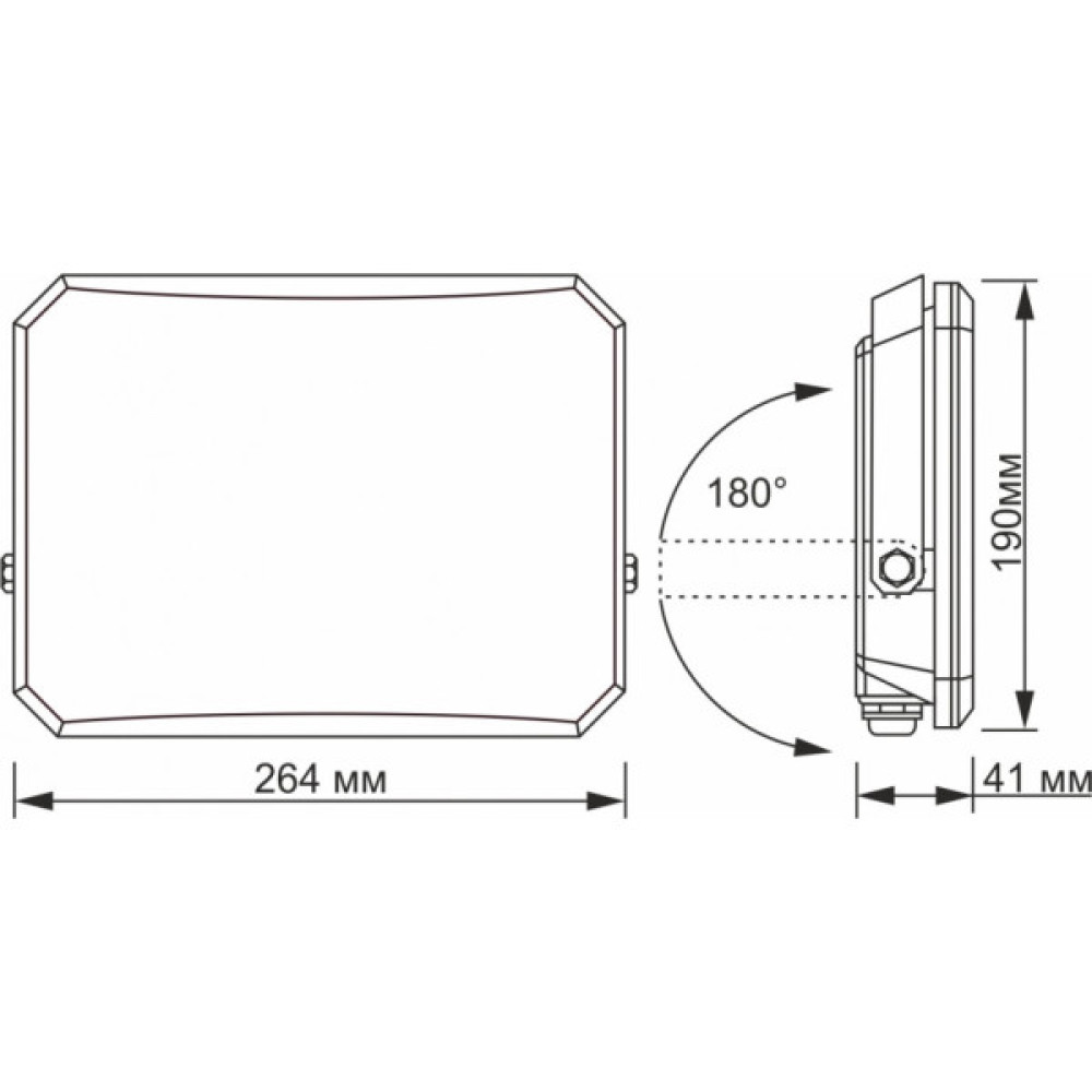 Прожектор Videx VLE-F3-1005B
