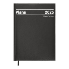 Тижневик Buromax датований 2025 STYLE, А5 чорний (BM.21120-01)
