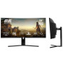 Монітор 2E GAMING 34" G3424B 2xHDMI, DP, VA, 3440x1440, 180Hz, 1ms, NTSC 85%, CURVED, FreeSync, HAS