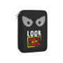 Пенал Cool For School 2 відділення з відворотами Чорний (CF87269) Пенал Cool For School 2 відділення з відворотами Чорний (CF87269)