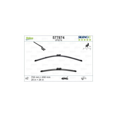 Щітка склоочисника Valeo 577874