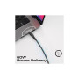 Дата кабель USB-C to USB-C 2.0m Promate (cablekit-cc.black) Дата кабель USB-C to USB-C 2.0m Promate (cablekit-cc.black)