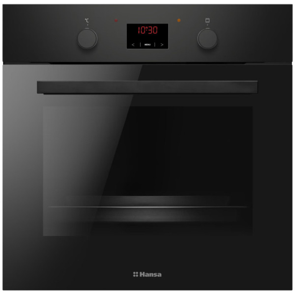 Комплект Hansa (духовка електрична + емальована газова поверхня), чорний