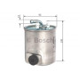 Фільтр паливний Bosch F 026 402 112 Фільтр паливний Bosch F 026 402 112