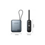 Батарея універсальна Vention 10000mAh 35W 3A PD, Type-C in/out, Built-in USB-C Cable, LED Display,Gray (FHEH0) Батарея універсальна Vention 10000mAh 35W 3A PD, Type-C in/out, Built-in USB-C Cable, LED Display,Gray (FHEH0)