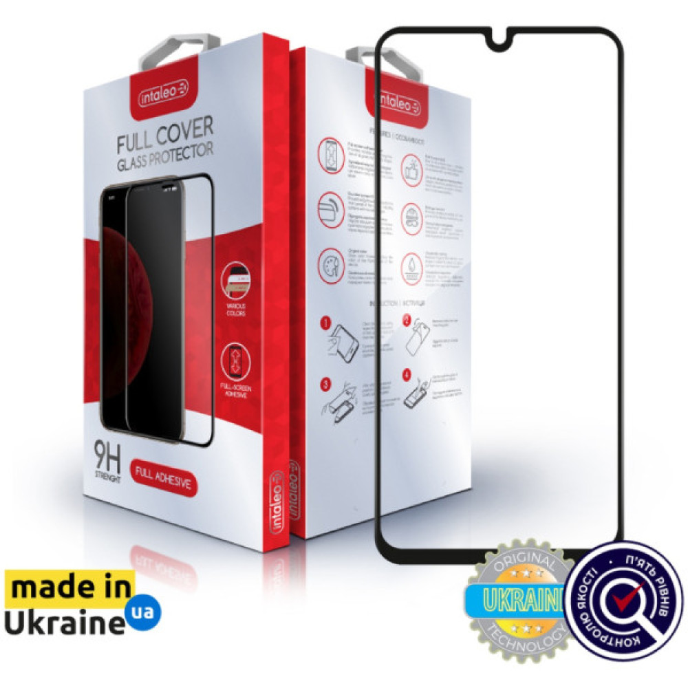 Скло захисне Intaleo Full Glue Samsung M15 Black (1283126591679)