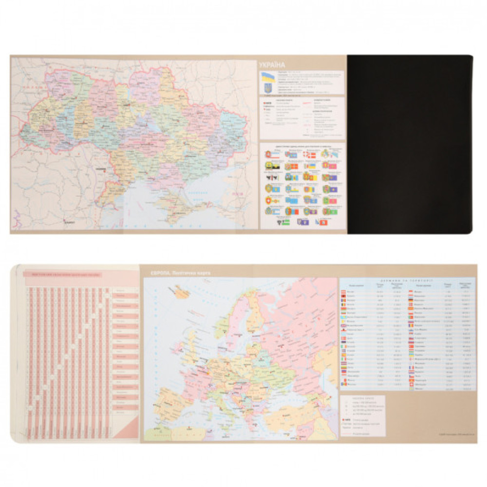 Тижневик Leo planner А5 датований 2026 "Enigma", м‘який, чорний, 368 сторінок (252700)