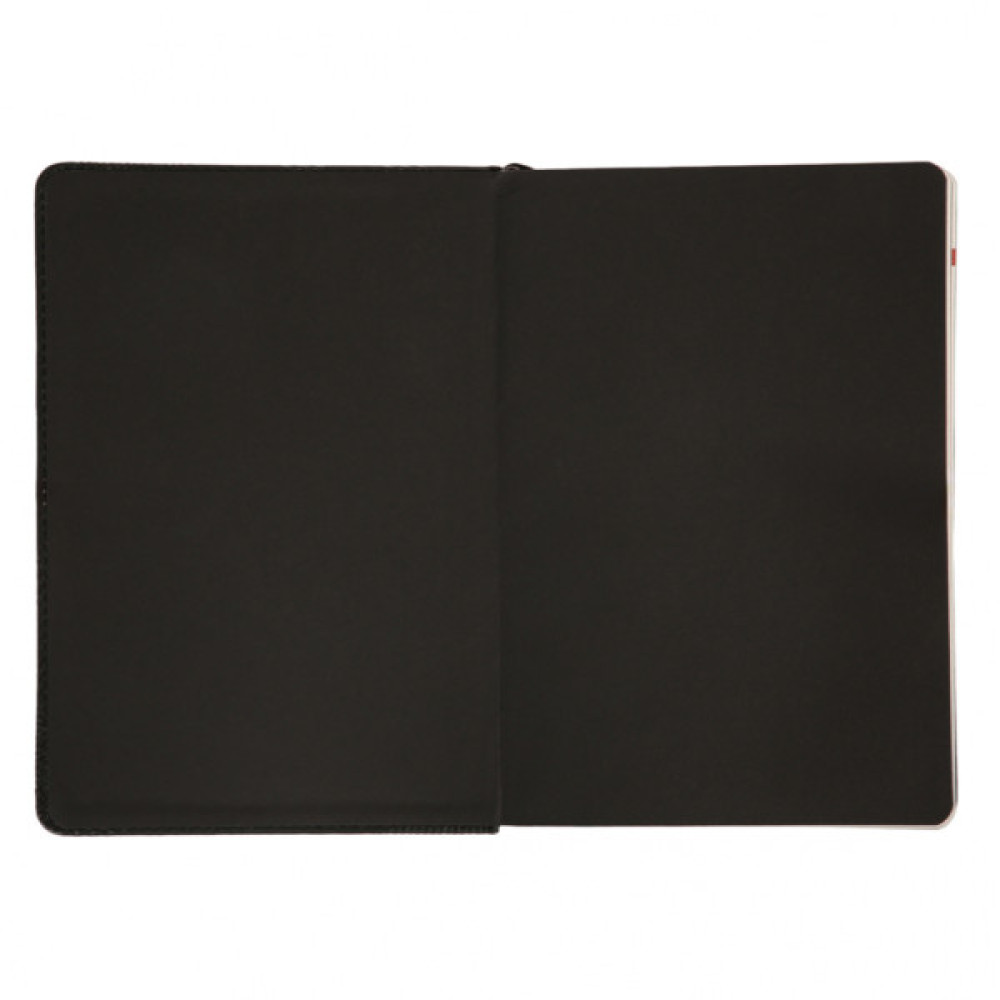 Тижневик Leo planner А5 датований 2026 "Enigma", м‘який, чорний, 368 сторінок (252700)
