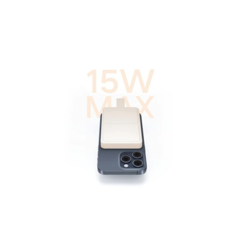Батарея універсальна Xiaomi 6000mAh 15W Magnetic Power Bank GL white (BHR9074GL)