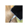 Дата кабель USB 2.0 AM to Lightning 1.0m Cafule Metal 2.4A black Baseus (CALJK-A01)
