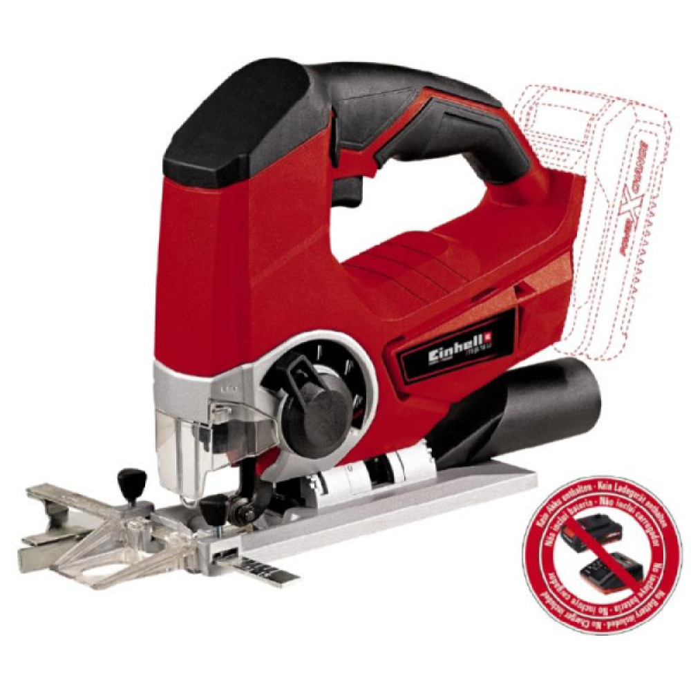 Лобзик Einhell TE-JS 18LI-Solo акумуляторний PXC 18В 3000об·хв хід 25.4мм 2.кг без АКБ та ЗП