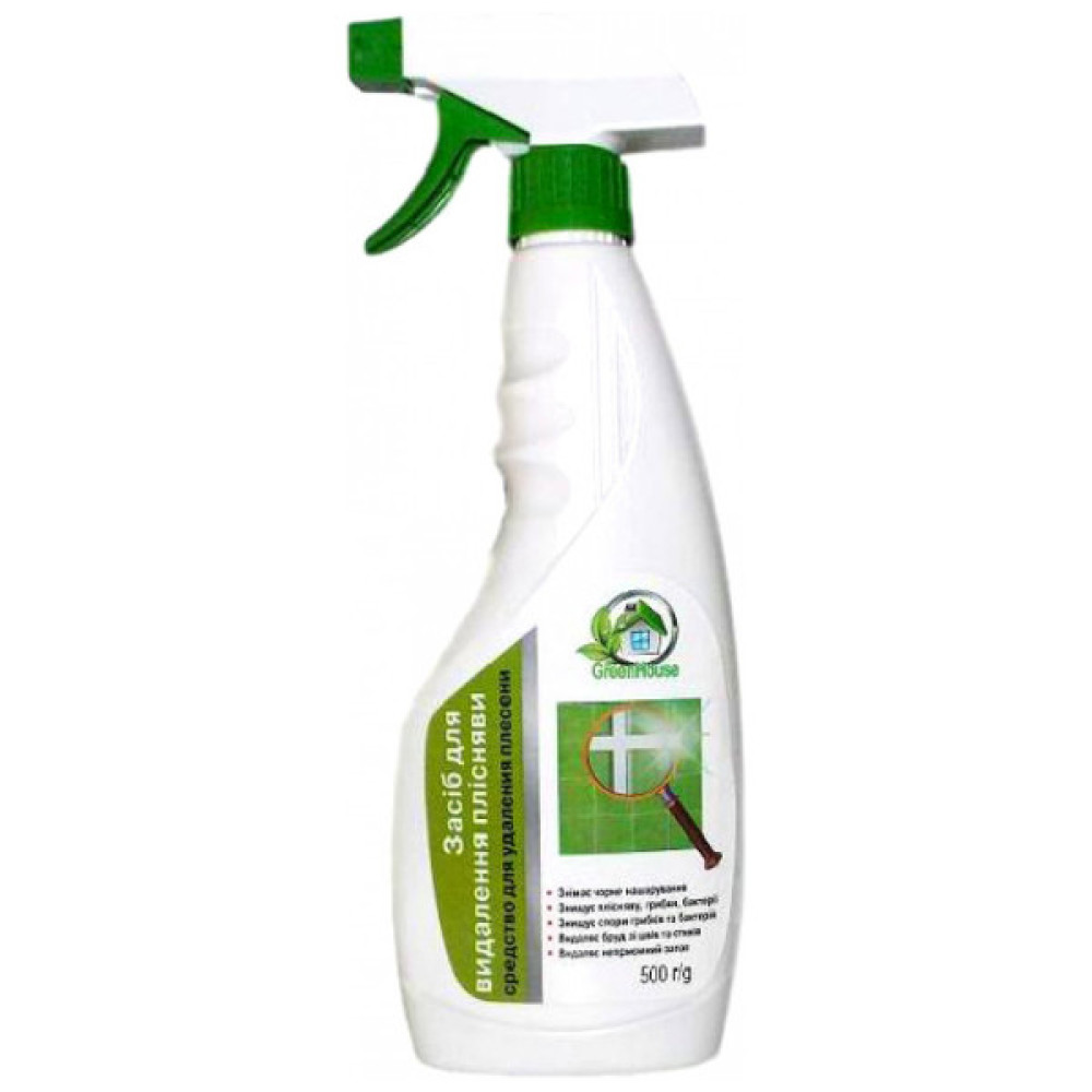 Спрей для чищення ванн San Clean Green House для видалення цвілі 500 г (4820003543054)
