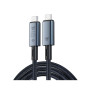 Дата кабель USB-C to USB-C 1.2m Pulsing Fast Charging 240W USB4.0 XoKo (XK-SC-2-240W) Дата кабель USB-C to USB-C 1.2m Pulsing Fast Charging 240W USB4.0 XoKo (XK-SC-2-240W)