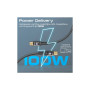 Дата кабель USB-C to USB-C 1.2m Promate (lucidline-cc120.black) Дата кабель USB-C to USB-C 1.2m Promate (lucidline-cc120.black)