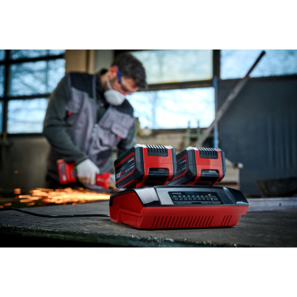 Зарядний пристрій Einhell Power X-Twincharger 2x18В 4А 0.87кг