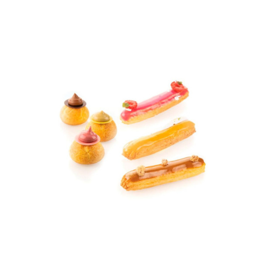 Кондитерський килимок Silikomart Air Mat Eclair & Choux для еклерів, профітролів 30х40 см (Air Mat Eclair & Choux)