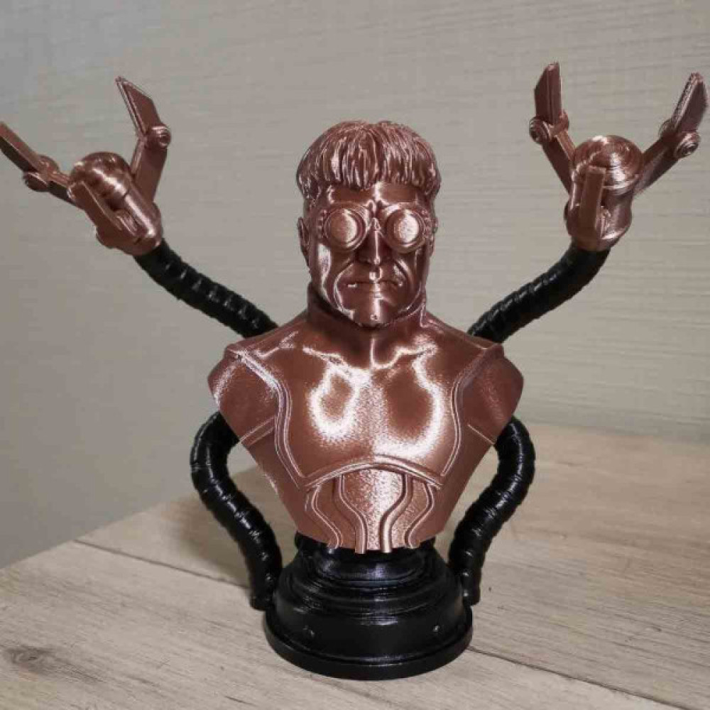 Пластик для 3D-принтера AzureFilm PLA SILK 1,75mm 1kg Dark Copper (FL171-8004)