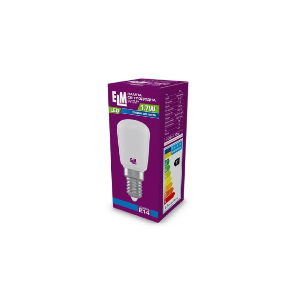Лампочка ELM Pigmy 1.7W C10 E14 4000 T26 (18-0193)