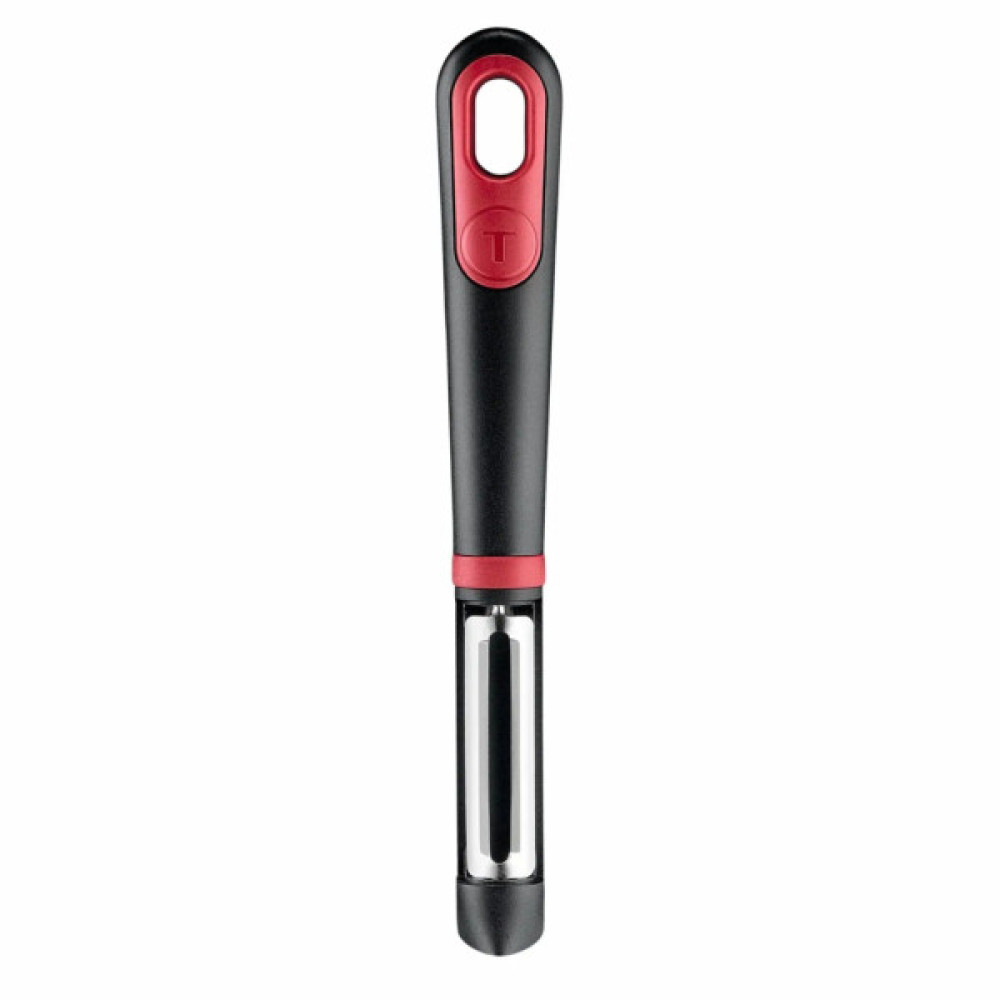 Овочечистка Tefal Ingenio+ вертикальна 17.3 см червоно-чорний (K1992034)