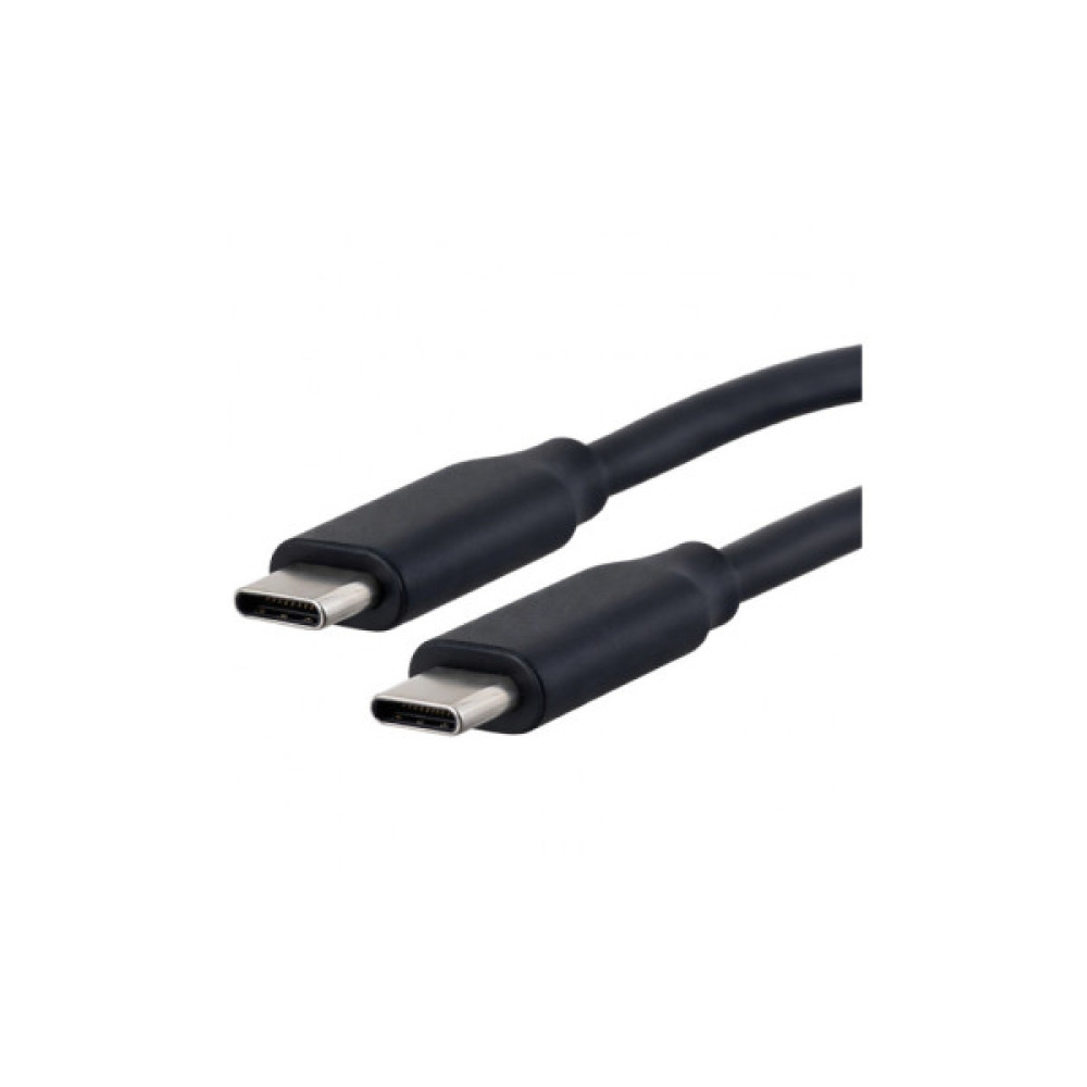 Дата кабель USB-C to USB-C 1.0m 60W black Kingda (KD-UCUC3002-1m)
