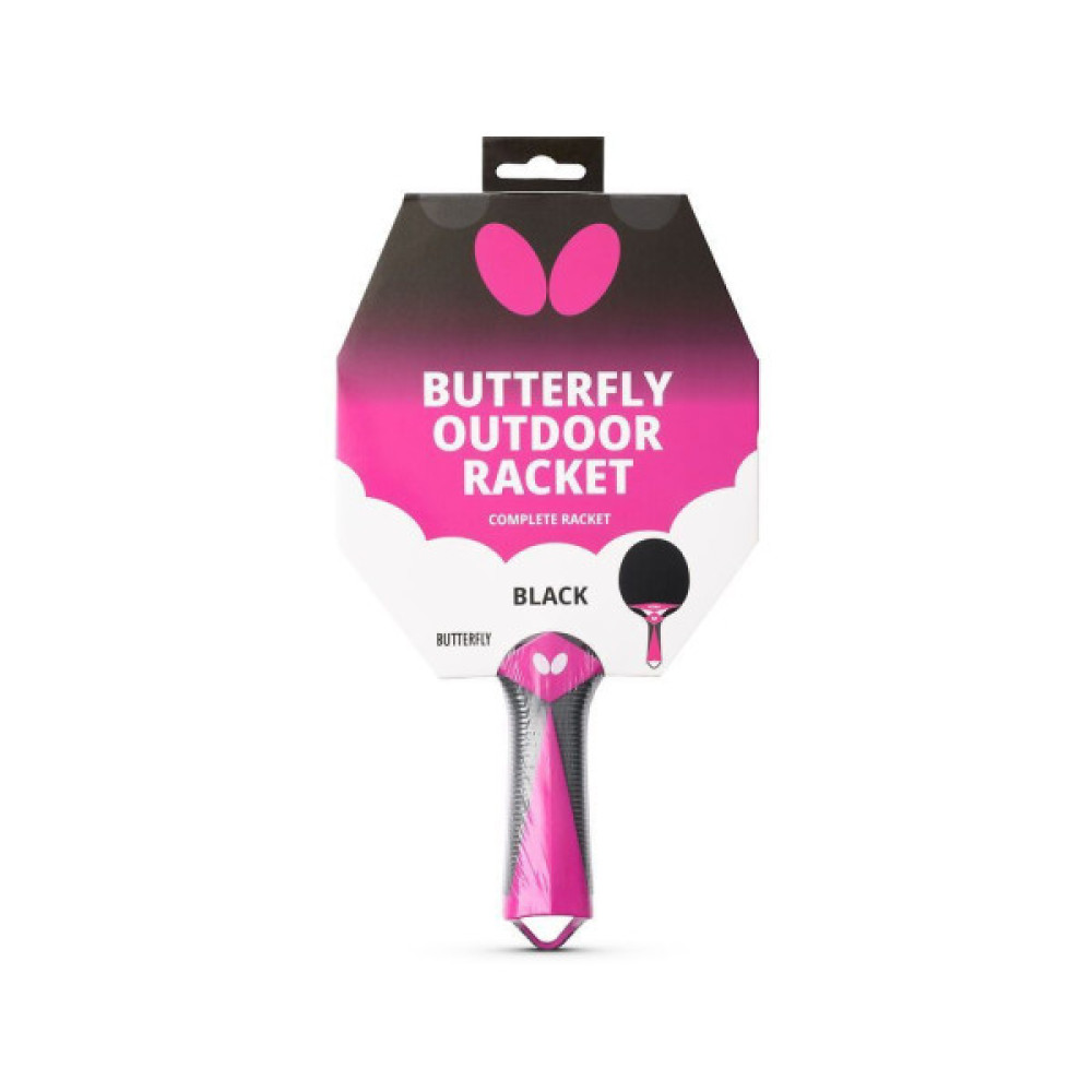 Ракетка для настільного тенісу Butterfly Outdoor Racket Black (6017973602) (932195)
